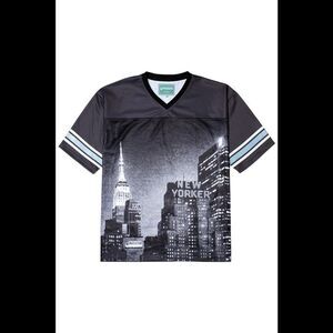 Brigade Men's New Yorker Football Jersey Black